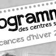 Retrouvez- ici le programme des centres sociaux pour les vacances…