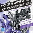 Rendez vous pour la  découverte du Conservatoire ! le Samedi 14 mai de 10h à 18h,